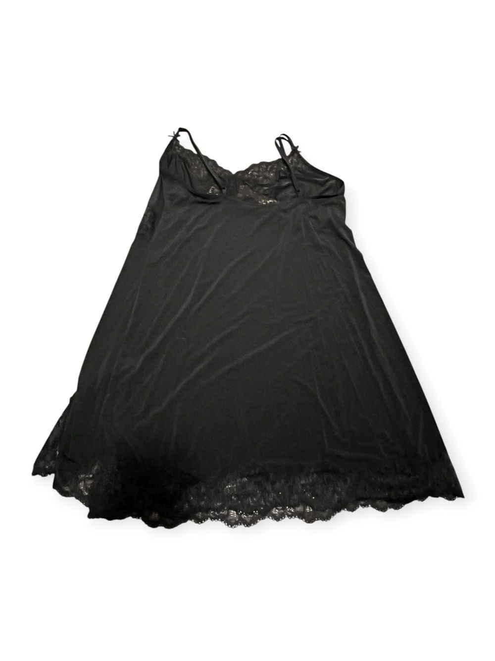 Victoria's Secret Black Lace Chemise Large - Picture 2 of 3